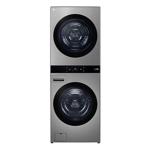 LG WashTower™ AI 智控洗乾衣機第二代｜星辰銀｜洗22+乾20公斤｜熱泵除濕 (WD-S2220VM)