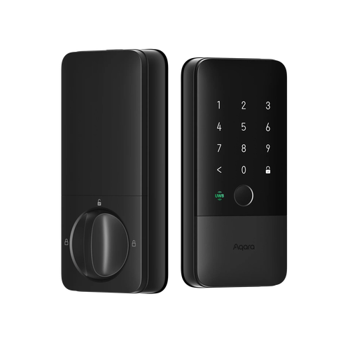 Aqara U400 智能門鎖(含M100 Hub) 黑/銀